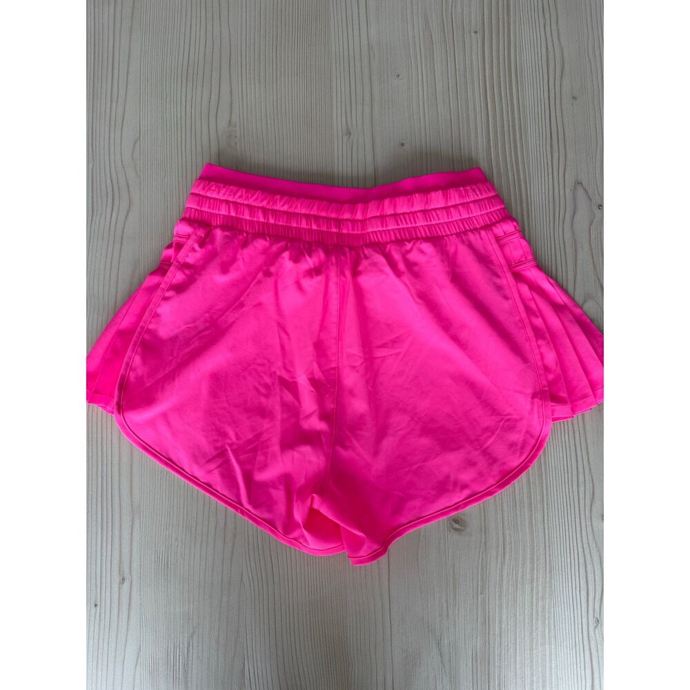 Joy Lab High Rise Hot Pink Shorts - Picture 3 of 5